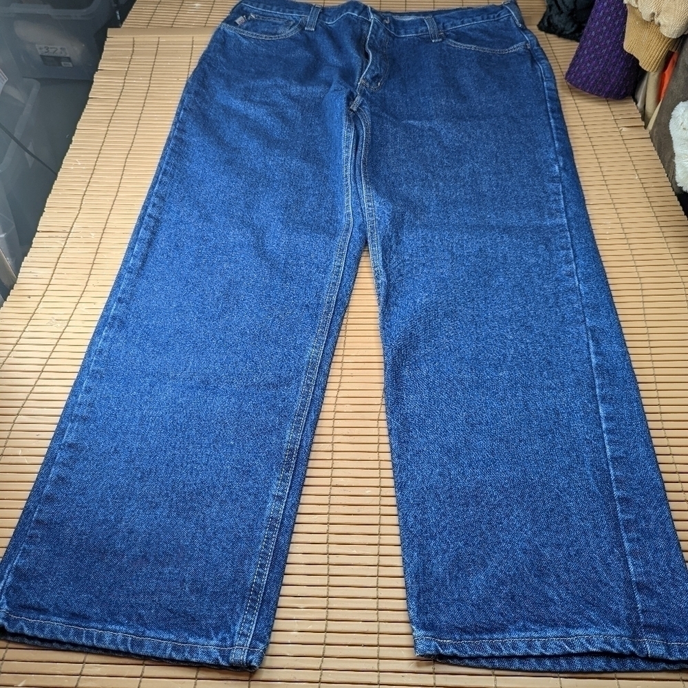 Carhartt FR Fire Resistant men's blue Jeans Size 40X30 CAT2 NFPA 2112 Relaxed Fi